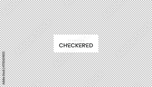 Seamless checkered grid background