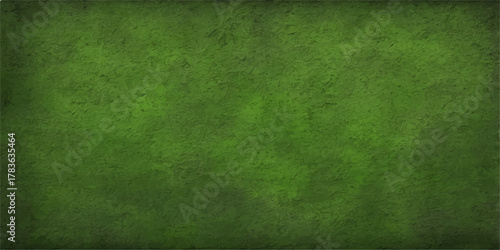 Vintage antique green parchment paper texture with a distressed wall pattern for a retro grunge design