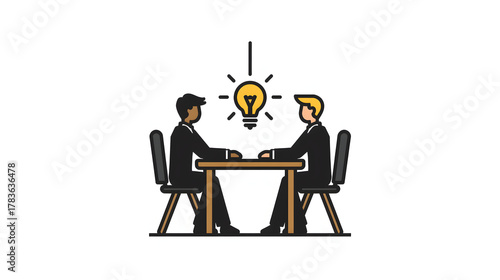 business meeting in office