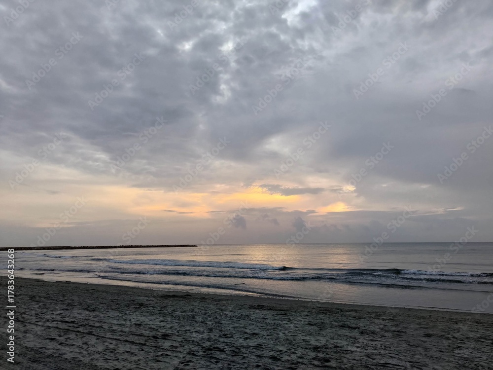 Obraz premium Bocagrande Beach in Cartagena, Colombia