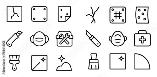 Finishing Works Icons