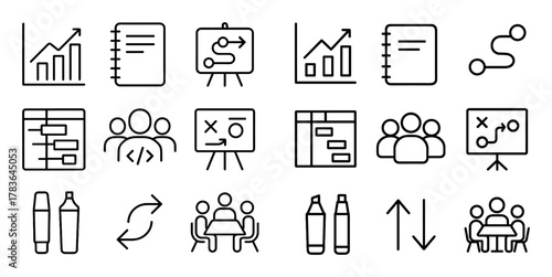 Minimalist Development Icons