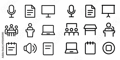 Minimal Municipal Icons