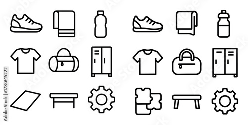 Minimalist Sports Icons