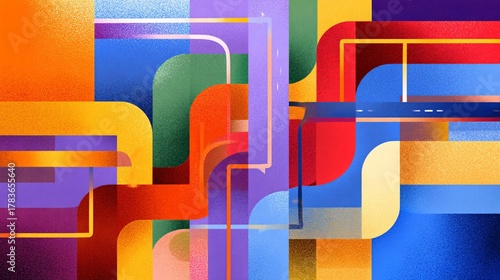 Abstract Visual Representation Concepts and Design