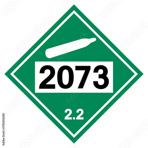 Ammonia Solution Symbol Sign, Vector Illustration, Isolate On White Background, Label.EPS10