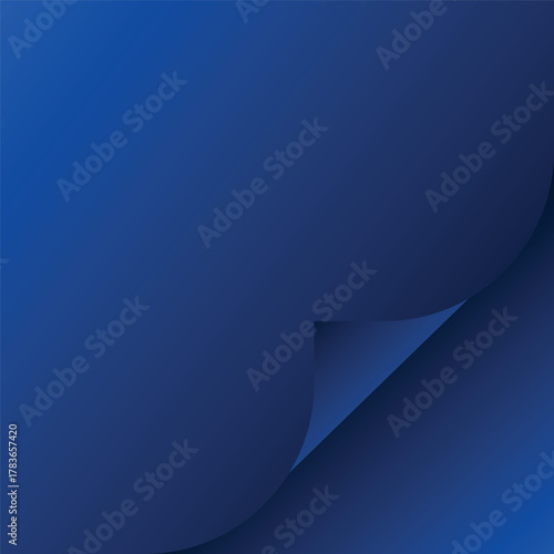 Abstract deep blue background with subtle geometric light reflection