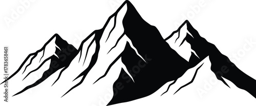 Vector file document format icon for digital graphic design type Vector