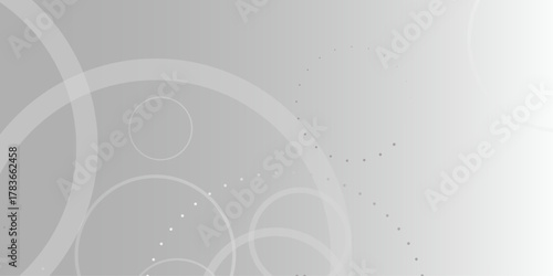 Abstract white geometric overlapping circle background with shadow. abstract dotted wave background. hand drawn dotted path route line isolated.  