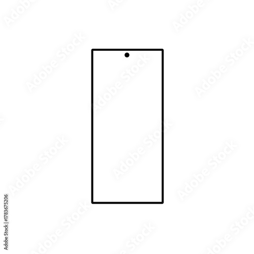 Blank white business billboard screen poster design stand or empty mobile phone tablet display advertising banner vector sign up