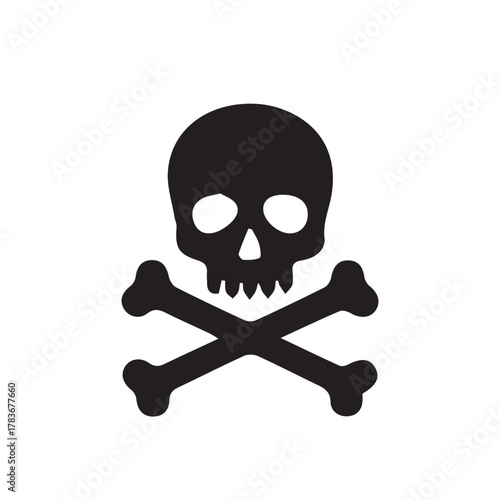 Skull and Crossbones A Classic Symbol of Danger and Mortality
