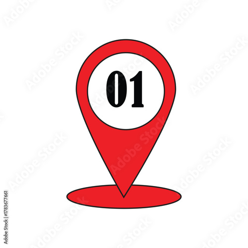 house location sign number 01