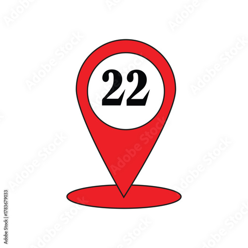 house location sign number 22