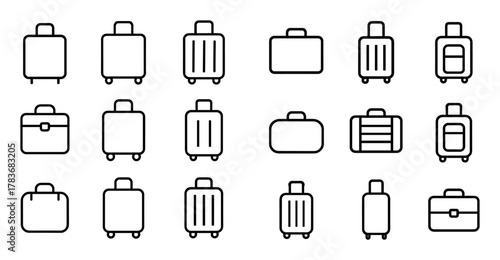 Minimal Travel Suitcases