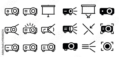 Minimal Multimedia Icon Set