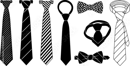 Tie vector set