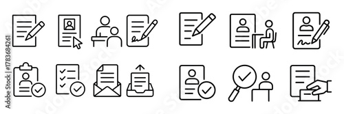 Job Application Icons