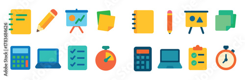 Colorful Problem Solving Icons
