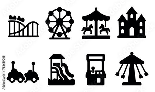 Amusement Park Icons