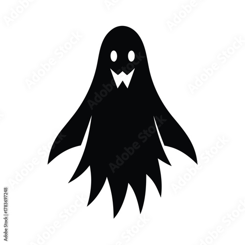 Ghost Spooky Flat Icon