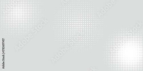 Gray abstract background with modern white dots decoration. Minimalist background concept for covers, banners, brochures, certificates, and presentations. Vector illustration eps 2