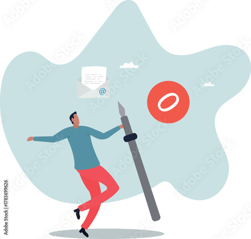 Writing email like professional, email communication for best business negotiation, storytelling or apply for new job .about a man and his life.