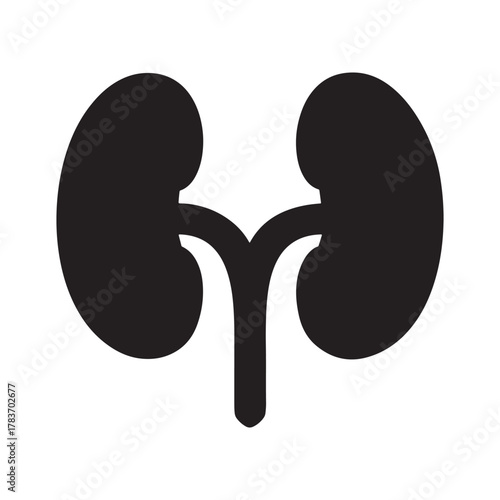 black silhouette of a man with a heart