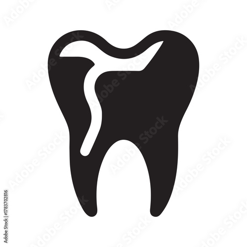  vector illustration of a tooth