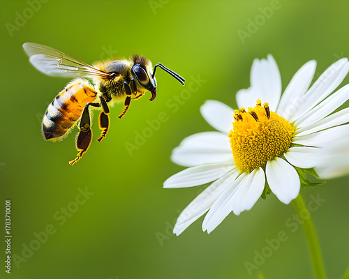 bee on flower