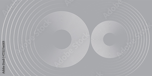 Grey white Abstract technology background, Hi tech digital connect, communication, high technology concept, science, technology background