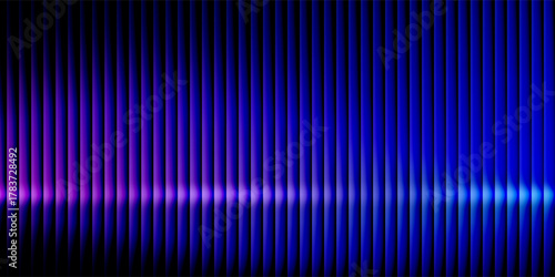 Colorful gradient background with ripple effect in blue, yellow, pink, and purple creates an aesthetic backdrop