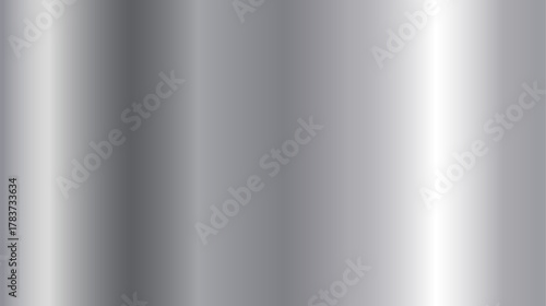 Brilliant background with a silver gradient and metallic texture effect