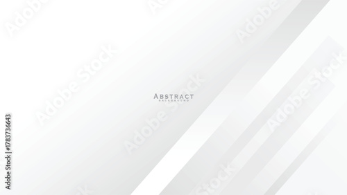 White Abstract Geometric Corporate Vector Background Design for Modern Business Presentation, Technology, and Minimal Web Template