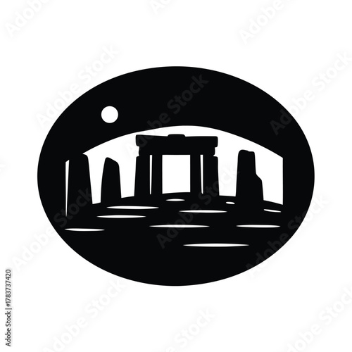 Gobekli Tepe Ruins Minimal Beige Gray Tones