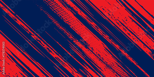 Halftone on blue background. Vector dots glitter or halftone glitter pattern texture Pop Art Style Background. Elegant vector grunge arts red grunge