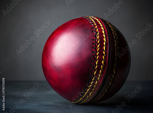 cricket ball isolated