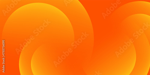 Abstract orange background with circles. vector eps 10