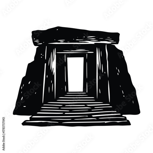 Gobekli Tepe Ancient Stone Temple Entrance