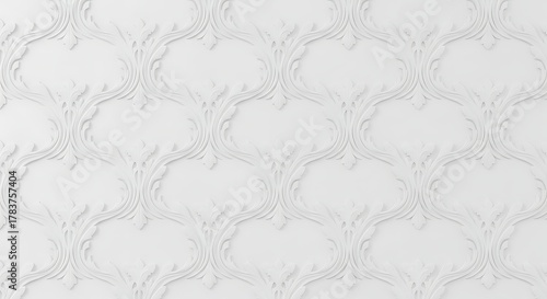 Abstract white pattern texture design for backgrounds and wallpapers