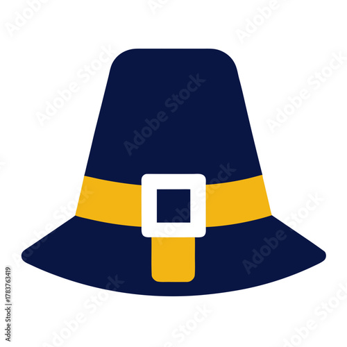 Stylized orange and purple sweet potato or yam vegetable icon