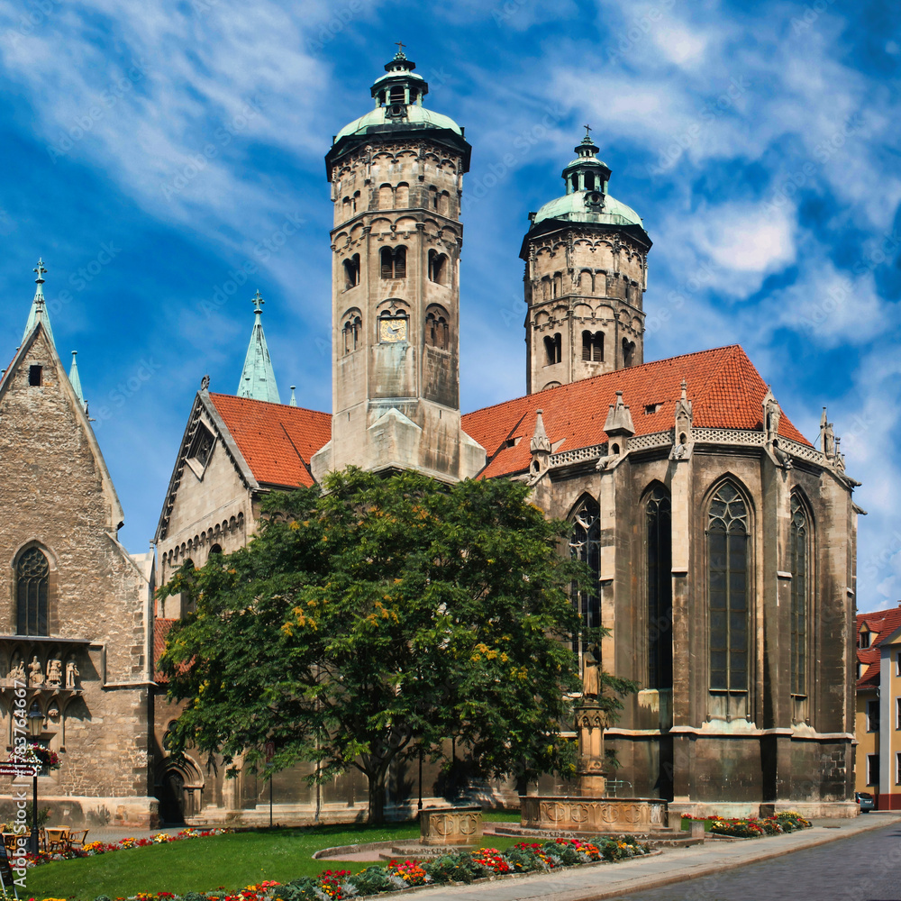Obraz premium Blick auf den Naumburger Dom_05