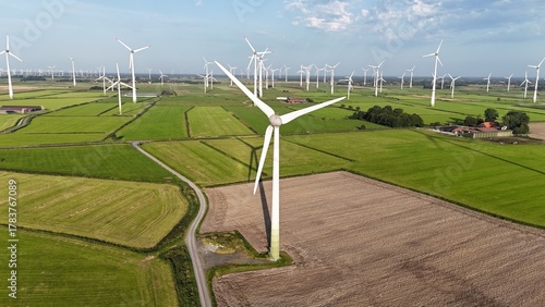 Windpark in Ostfriesland