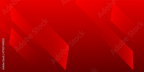 Abstract modern red banner background. eps 10