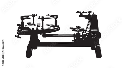 Professional tennis stringing machine for racquet maintenance and repair perfect for sporting goods stores, racquetball clubs, and tennis equipment suppliers