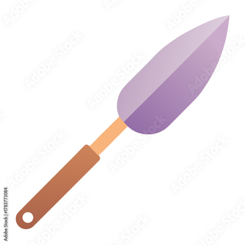 Hand trowel for gardening, planting, and cultivating plants