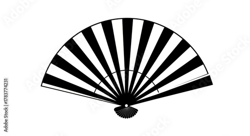 fan on white background