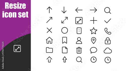 Resize icon 