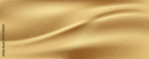 Gold wall texture background with shiny yellow foil effect. Glossy light reflections create a vibrant, luxurious feel, perfect for elegant golden paper or premium wallpaper designs. High quality image