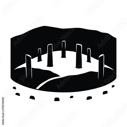Gobekli Tepe Site Surrounded By Excavation Trench