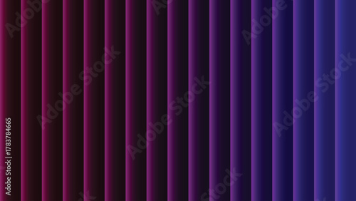 Vibrant abstract vertical stripes with a smooth color gradient transitioning from rich magenta and deep purple tones to striking electric blue hues, creating a modern digital backdrop.